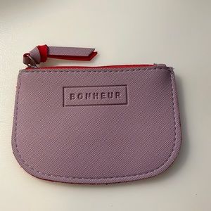 Lavender Coin Purse Card Wallet